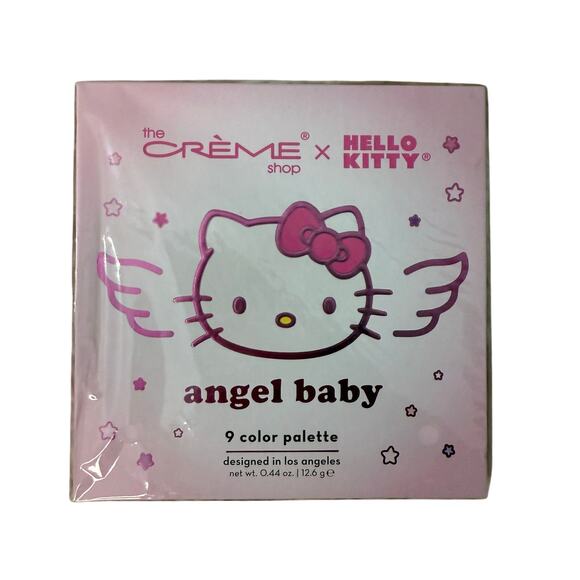Hello Kitty x The Crème Shop Angel Baby Eyeshadow Palette – 9 Colors - Picture 1 of 4